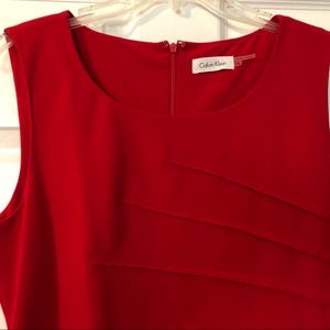 Beautiful Calvin Klein Red Dress
